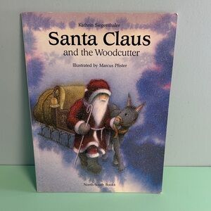Santa Claus and the Woodcutter Book, Christmas Kids Book, Reading Age 4+